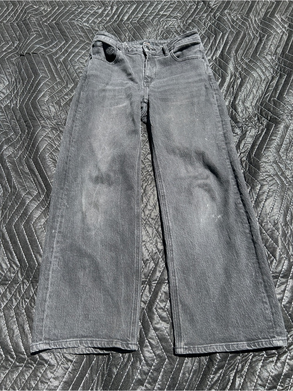 Quince Black Denim Jeans - Size 28